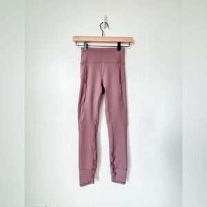 lululemon athletica Dusty Rose High-Rise Leggings